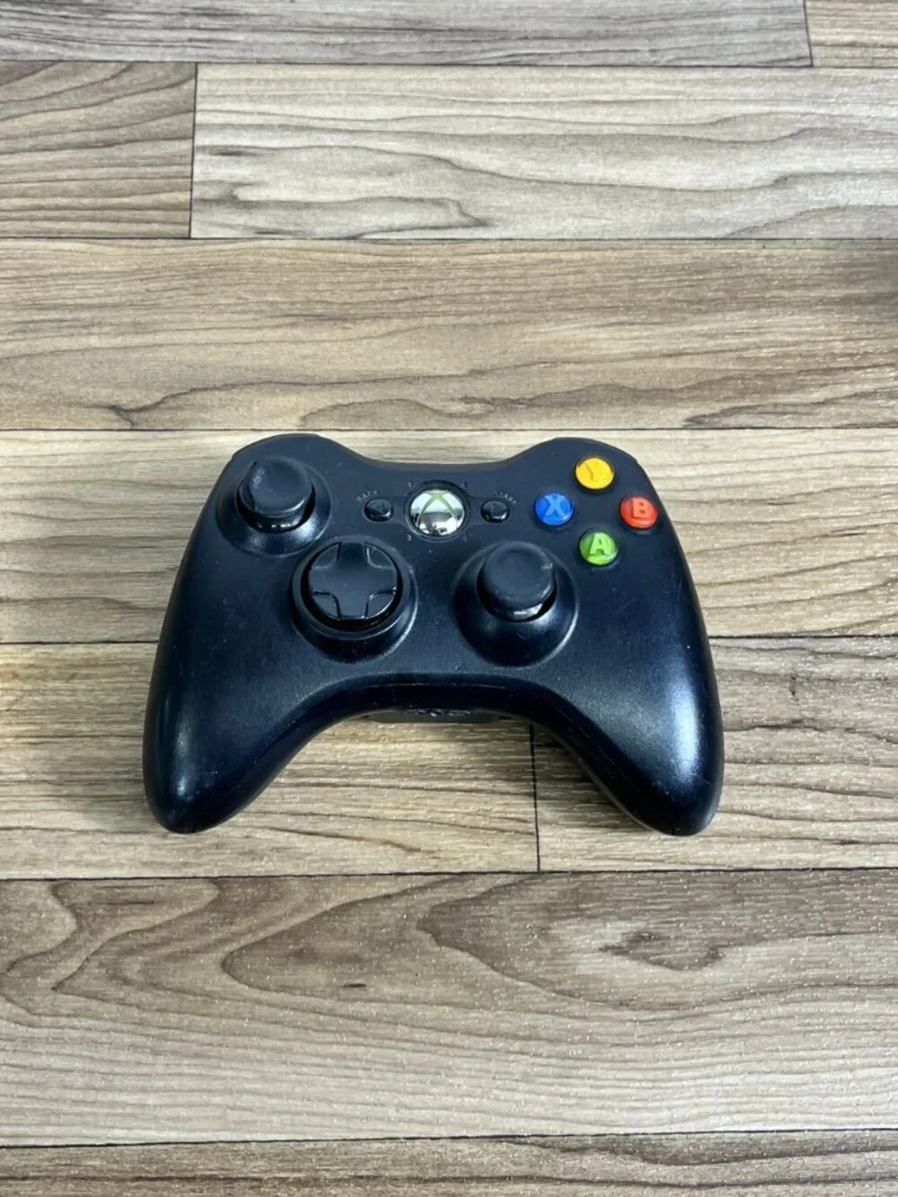 Microsoft Xbox 360 Wireless Controller, Black, Model 1403